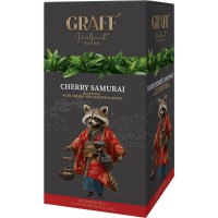 Чай чорний  Graff Cherry Samurai «Вишневий Самурай», 30 г (20 пакетиків)